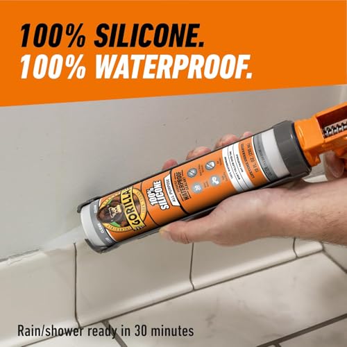 Gorilla 1144110 All Conditions Sealant Silicone Clear 295ml - Image 5