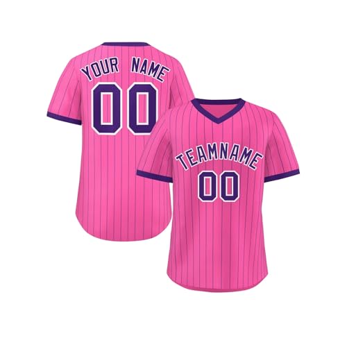 Personalisiert American Football Trikot mit Name Nummer, Schnelltrocknend Kurzärmelig Fußballtrikot für Kinder Erwachsene Junge Mädchen Herren Damen Sporthemden Atmungsaktiv T-Shirt
