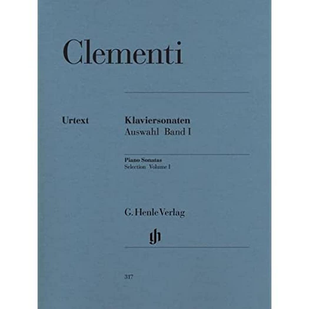 Selected Piano Sonatas (1768-1785) Vol. 1 - piano - (HN 317)