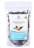 Kräuter-Haarölmischung | 18 Essentielle Rohkräuter für den Ölaufguss | 100% natürliche indische Kräuter | Yogi's Gift ®