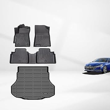 31% off: KELCSEECS Floor Mats & Cargo Liner for Hyundai Elantra/Elantra N 2021-2026