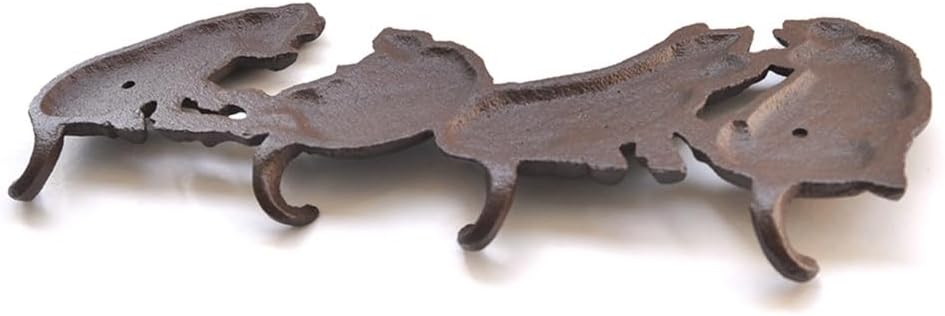 Pig Hook Cast Iron Ideal for Walls Fences Decoration image 3