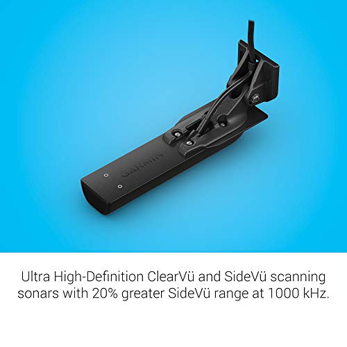 Garmin Gt56 Transducer, All-In-One Sonar Solution, Ultra High-Def Sidevü Scanning Sonar, Ultra High-Definition Clearvü Scanning Sonar And Chirp Traditional Sonar (010-13073-00) #TOP2