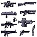 Produktbild Spieland Custom Waffen Set für Mini Figuren SWAT Team Militär Soldaten Polizei, passen zum Lego