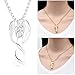 Oinsi Angel Lady Stainless Steel Cremation Pendant Necklace