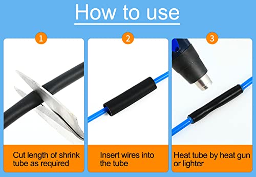 Gaine Thermorétractable Double Paroi Adhésive 3:1 Rouge - 15 Pieds, étanchéité Marine Ou électrique