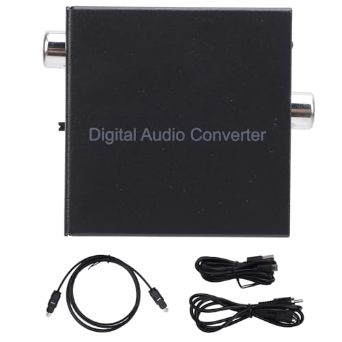 Convertidor Coaxial a óptico bidireccional adaptador audio digital Toslink para altavoz y DVD 6