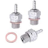 70117 Hot Glow Plug N3 No. #3 Spark RC Nitro Engine Replace OS 8 for Traxxas Redcat Kyosho HSP HPI...