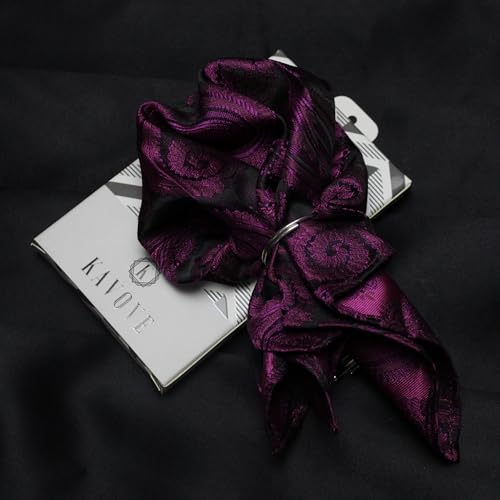 Image of Kovove The Paisley Treat Pocket Square For Men
