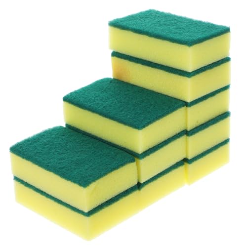 ERINGOGO 20Pcs High Density Kitchen Cleaning Cloths Durable Sponge Dishwashing Brushes Non Damaging Fast Bubbling for All Kitchen Utensils