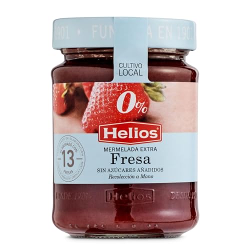 HELIOS Diet mermelada extra de fresa frasco 280 gr