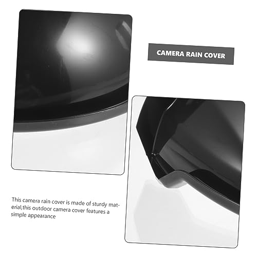 Cubierta para cámara exterior de seguridad con plástico resistente negro 7