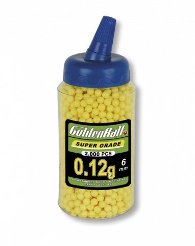 Goldenball 35011 Munición para Armas, Unisex Adulto, Multicolor, Única