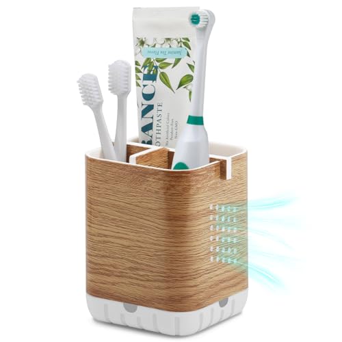 BYUNER Toothbrush Holder Toothbrush Caddy Toothbrush Holders