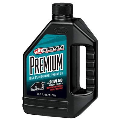 Aceite Maxima Premium 4-Stroke 20W-50 1 Litro miniatura 2