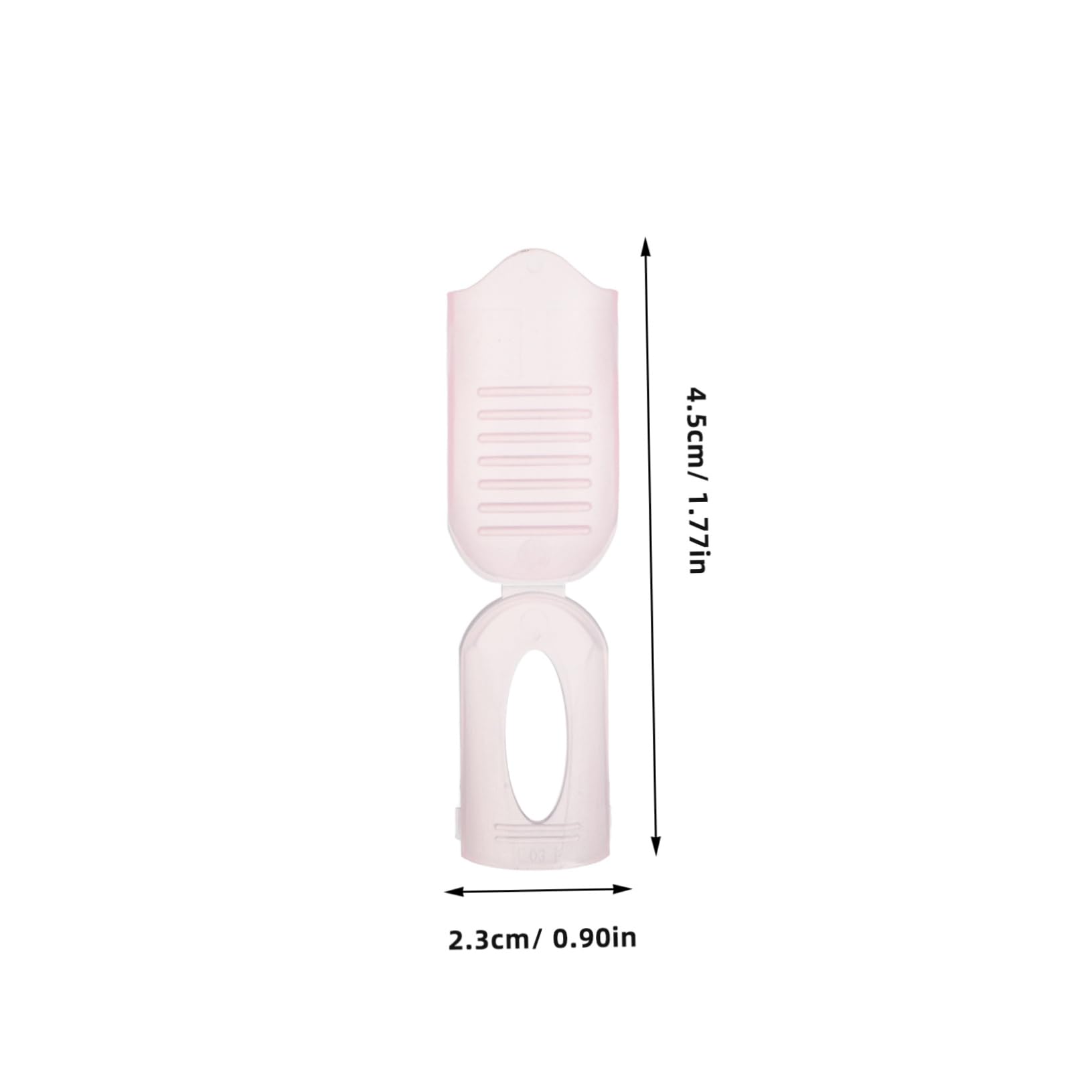 Beatifufu 20Pcs Adjustable Nail Polish Remover Clips UV Gel Soak Off Tools for Gel Polish Nails Nail Wraps Safe Sturdy Comfortable Design for Home Salon Use