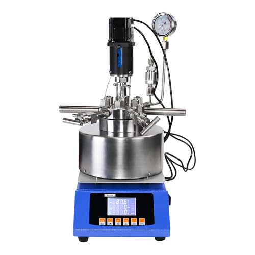 HNZXIB Laboratory 250ml Desktop Mechanical Stirring High-Pressure Reactor Autoclave 110V/60Hz