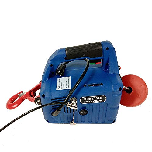 Winche eléctrico portátil INTSUPERMAI 990lb 110V 1500W miniatura 6