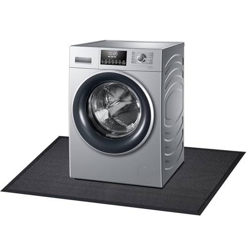 Washer Dryer Anti-Vibration Mat, Extra Large & Thick Mat for Under Washer and Dryer, Laundry Machine...
