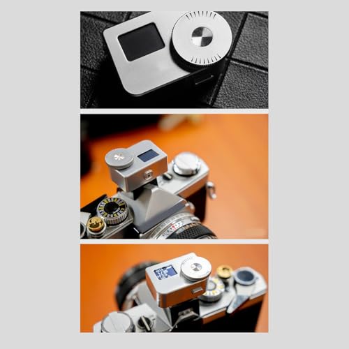 Hipzeepo Fotómetro de Cámara AH-M1 con Pantalla OLED. Medición en Tiempo Real para Fotografía. Herramienta de Medición de Luz Fotográfica A - imagen 7