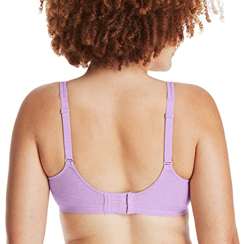 Image of Hanes Women's X-Temp Wireless Bra, Cooling Mesh T-Shirt Bra, ComfortFlex Fit Wirefree Bra