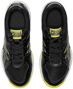 ASICS Kid's Upcourt 3 Grade School Court Shoes, 1, Black/Sour Yuzu | Image 5