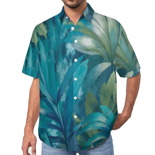 Chemise tropicale homme pour terrasses de printemps et vacances au soleil