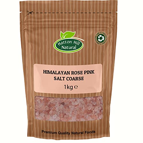 Himalayan Rose Pink Coarse Salt 1kg by Hatton Hill