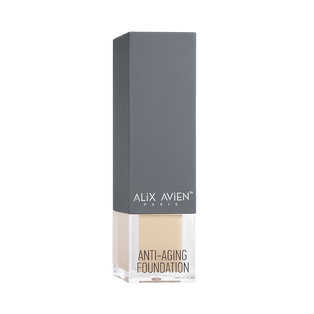 ALIX AVIEN Yaşlanma Karşıtı Vitamin İçeren Nemlendirici SPF15+ Fondöten - Anti Aging Foundation 503 Soft Peach