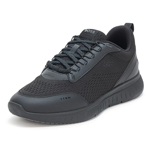 BOSS Men's Modern Knit Structure Running Sneaker