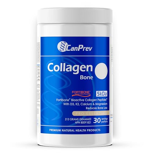 CanPrev Collagen Bone | Fortibone 213g Powder with Bioactive Collagen Peptides, Hydrolyzed for Enhanced Absorption, Supporting Strong Bones