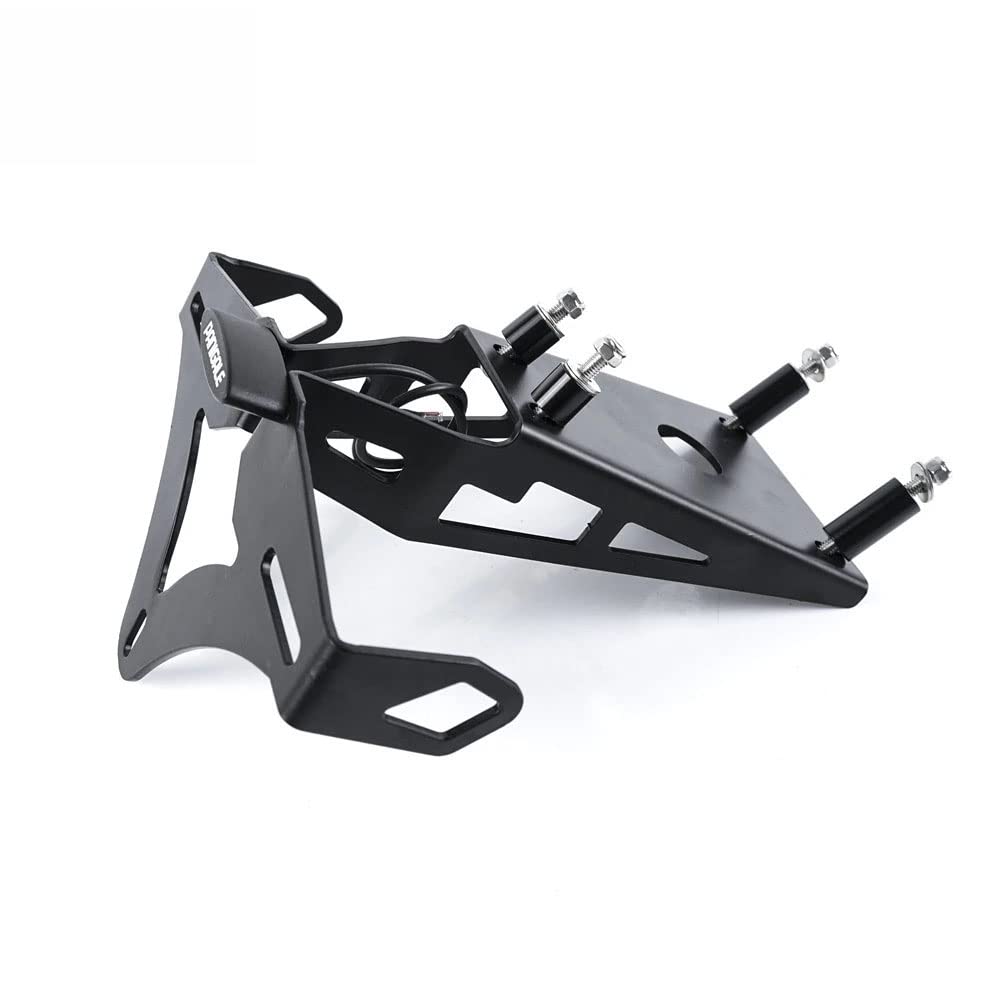 Motociclo CNC Supporto per Targa Portatarga con Luce A LED Luce per Motocicletta Porta Targa, per Ducati Panigale 899 959 1199 1199S 1299 1299S Regolabile Accessori