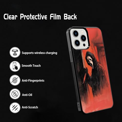Coque effrayante d'Halloween iPhone 15 Pro Max pour frissonner entre amis
