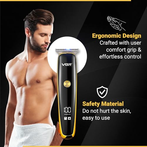 VGR V-966 110g Gold Hair Trimmer - Image 6