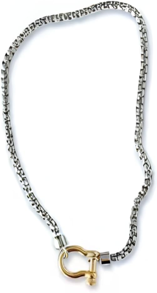 Bloomstone,18K Gold Plated Stainless Steel Necklace for Women – Hypoallergenic, Non-Tarnish Gold Link Chain, Everyday Stainless steel jewelry, Adjustable Layering Necklace - Image 2