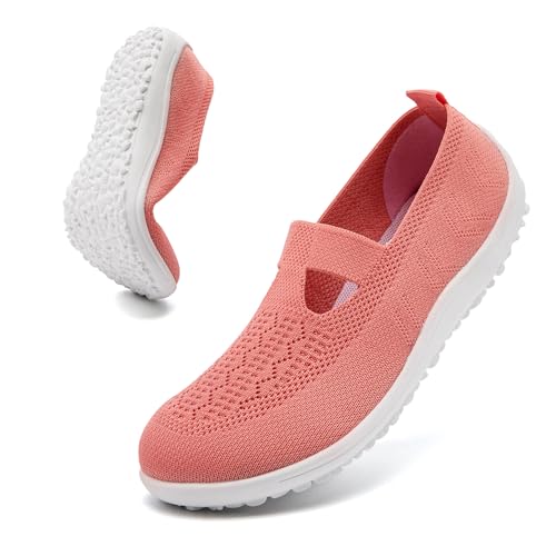 DLWKIPV Women's Barefoot Slip-On Flats
