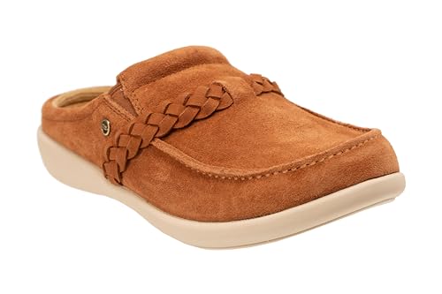 Mules Revitalign Siesta Slide Braidy pour femme pour soulager les pieds douloureux