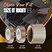 Flexzion High Temp Teflon Tape for Impulse Sealer, Vacuum Sealer, Heat Sealing, Food Packaging & Industrial Use - Teflon Fiberglass PTFE Tape, 13mm x 10m (0.5in x 32.8 Ft)
