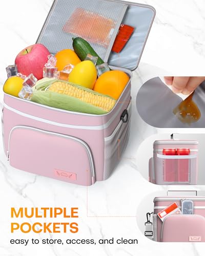 Image of HOTOR Insulated Lunch Box Men Women Leak-Proof Cooler Lunch Bag 9L