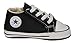 Converse Baby-Boy's Chuck Taylor All Star Cribster Canvas Color Sneaker, Black/Natural Ivory/White, 2 M US Infant