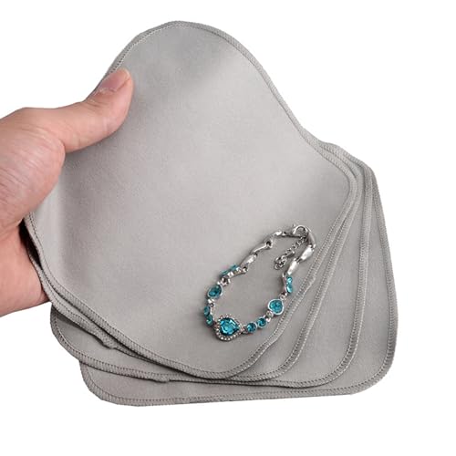 Paño para limpieza de joyas de plata herramienta de joyería dorada 2