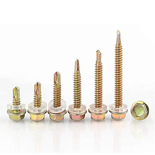 Vis autotaraudeuses M6,3 * 150 mm de précision à empreinte hexagonale robuste - 4