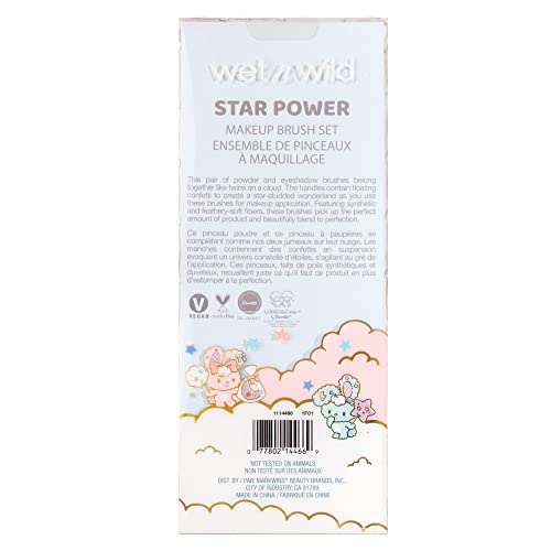 wet n wild Conjunto de pincéis de maquiagem Little Twin Stars Star Power