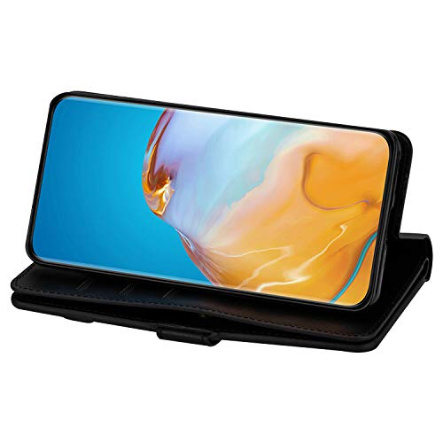 Étui iPhone 15 Pro Max clapet anti-choc violet avec support écran stable - 7