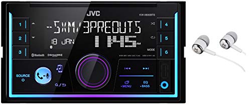 JVC KW-SX83BTS 2-Din Apple and Android Compatibility Digital Media Receiver featuring Bluetooth, USB