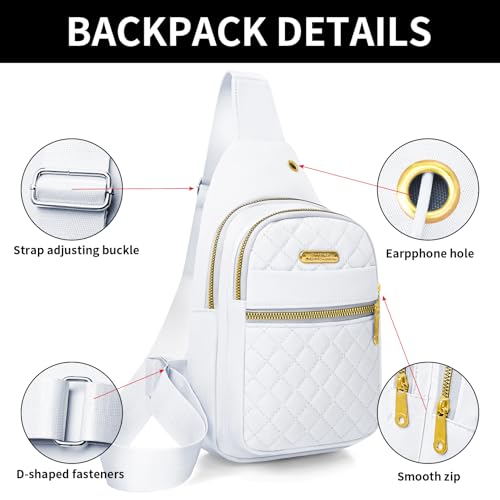Image of Aisijimo Small Sling Bag For Women Men Casual Crossbody Sling Backpack | Small