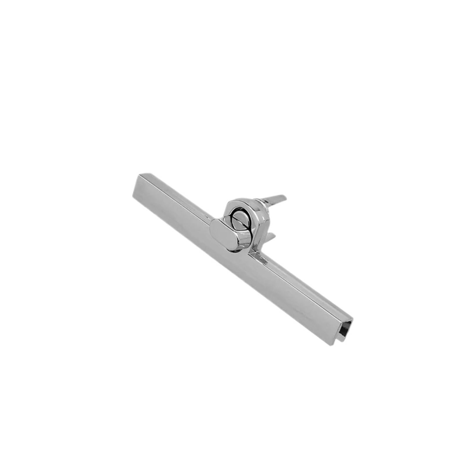 PVUVTNAHW 10Pcs 9.5CM Alloy Clasp Turn Lock Twist Lock For Handbag Craft Bag Purse DIY Handmade Bag Hardware(Silver)