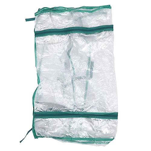 VANZACK 1 Pieza Cubierta de Invernadero PVC Transparente Protección de Plantas y Cultivos