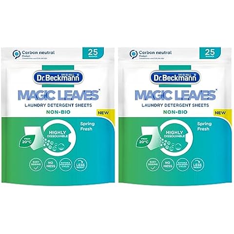 2 x 25 Pack Magic Laundry Detergent Sheets Cover