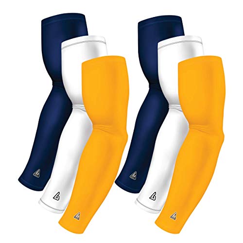 B-Driven Sports Yellow Kids Shooting Sleeve Basketball